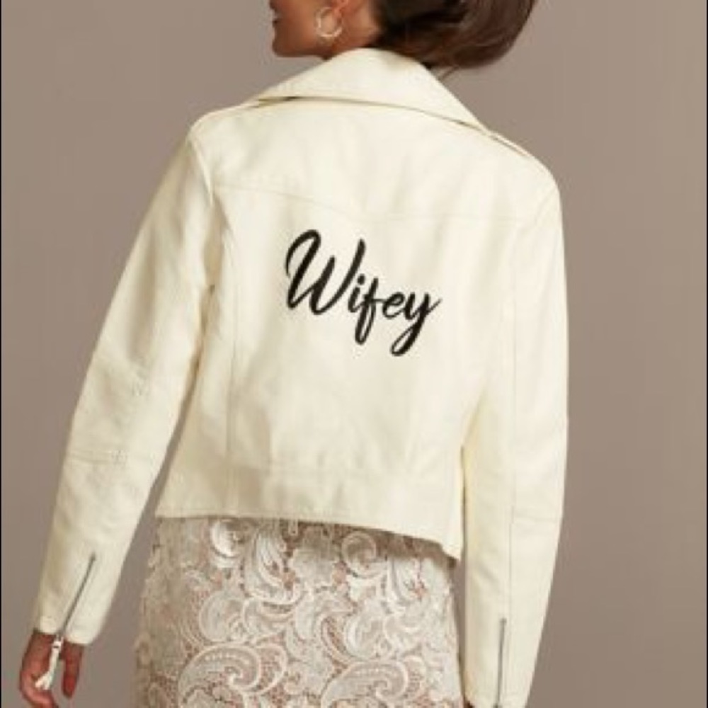 Wifey leather coat